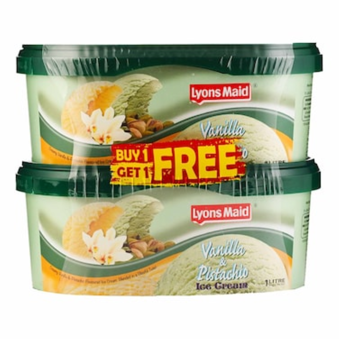 LYONS MAID VANILLA PISTACHIO 1LT